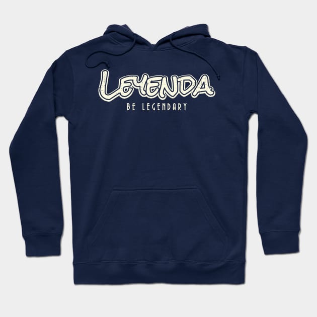 Leyenda-Text Hoodie by wickeddecent